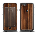 The Bright Ebony Woodgrain Apple iPhone 6/6s LifeProof Fre Case Skin Set