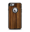 The Bright Ebony Woodgrain Apple iPhone 6 Otterbox Defender Case Skin Set