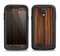The Bright Ebony Woodgrain Samsung Galaxy S4 LifeProof Nuud Case Skin Set