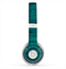 The Bright Emerald Green Wood Planks Skin for the Beats by Dre Solo 2 Headphones