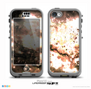 The Bright Gold Cloudy Lights Skin for the iPhone 5c nüüd LifeProof Case