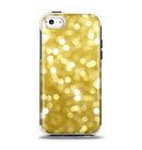 The Bright Golden Unfocused Droplets Apple iPhone 5c Otterbox Symmetry Case Skin Set