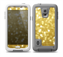 The Bright Golden Unfocused Droplets Skin for the Samsung Galaxy S5 frē LifeProof Case
