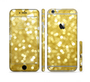 The Bright Golden Unfocused Droplets Sectioned Skin Series for the Apple iPhone 6s Plus