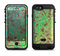 The Bright Green Floral Laced Apple iPhone 6/6s LifeProof Fre POWER Case Skin Set