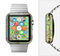 The Bright Green Floral Laced Full-Body Skin Kit for the Apple Watch