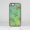 The Bright Green Floral Laced Skin-Sert Case for the Apple iPhone 5c