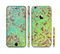 The Bright Green Floral Laced Sectioned Skin Series for the Apple iPhone 6 Plus