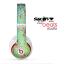 The Bright Green Floral Laced Skin for the Beats Studio for the Beats Skin