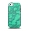 The Bright Green Textile Lace Apple iPhone 5c Otterbox Symmetry Case Skin Set