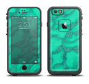 The Bright Green Textile Lace Apple iPhone 6/6s LifeProof Fre Case Skin Set