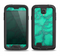 The Bright Green Textile Lace Samsung Galaxy S4 LifeProof Nuud Case Skin Set