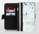 The Bright Highlighted Tile Pattern Ink-Fuzed Leather Folding Wallet Credit-Card Case for the Apple iPhone 6/6s, 6/6s Plus, 5/5s and 5c