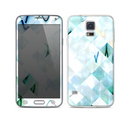 The Bright Highlighted Tile Pattern Skin For the Samsung Galaxy S5