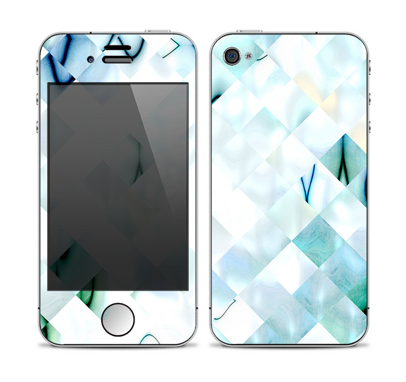 The Bright Highlighted Tile Pattern Skin for the Apple iPhone 4-4s
