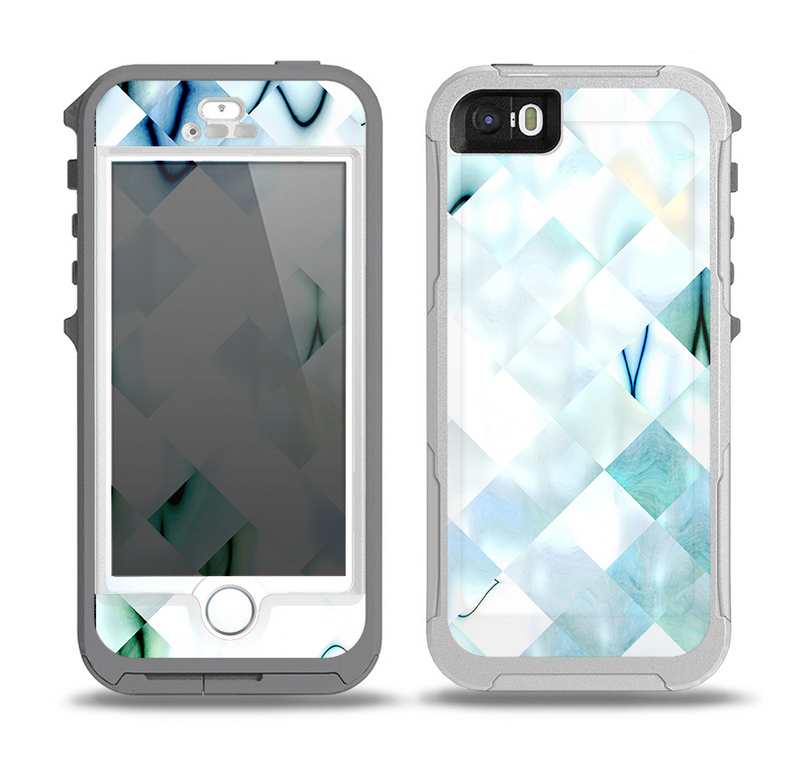 The Bright Highlighted Tile Pattern Skin for the iPhone 5-5s OtterBox Preserver WaterProof Case