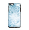 The Bright Light Blue Swirls with Butterflies Apple iPhone 6 Plus Otterbox Symmetry Case Skin Set