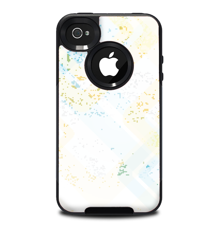 The Bright Light Vintage Yellow Surface Skin for the iPhone 4-4s OtterBox Commuter Case