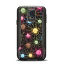 The Bright Loopy Circle Extract Samsung Galaxy S5 Otterbox Commuter Case Skin Set