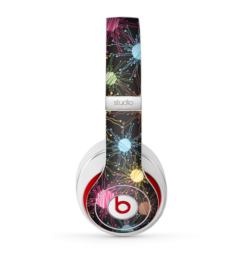 The Bright Loopy Circle Extract Skin for the Beats by Dre Studio (2013+ Version) Headphones