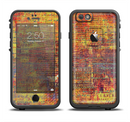 The Bright Orange Torn Posters Apple iPhone 6/6s LifeProof Fre Case Skin Set