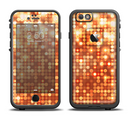 The Bright Orange Unfocused Circles Apple iPhone 6/6s LifeProof Fre Case Skin Set