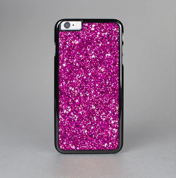 The Bright Pink Glitter Skin-Sert for the Apple iPhone 6 Plus Skin-Sert Case
