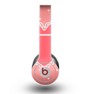 The Bright Pink Heart Lace V3 Skin for the Beats by Dre Original Solo-Solo HD Headphones