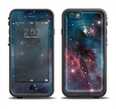 The Bright Pink Nebula Space Apple iPhone 6/6s LifeProof Fre Case Skin Set