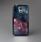 The Bright Pink Nebula Space Skin-Sert Case for the Samsung Galaxy S5