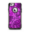 The Bright Pink & Purple Floral Paisley Apple iPhone 6 Otterbox Commuter Case Skin Set