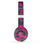 The Bright Pink V2 and Gray Digital Camouflage Skin Set for the Beats by Dre Solo 2 Wireless Headphones