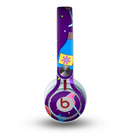 The Bright Purple Party Drinks Skin for the Beats by Dre Mixr Headphones