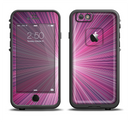 The Bright Purple Rays Apple iPhone 6/6s LifeProof Fre Case Skin Set