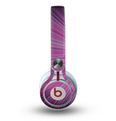 The Bright Purple Rays Skin for the Beats by Dre Mixr Headphones