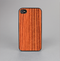 The Bright Red & Black Grained Wood Skin-Sert for the Apple iPhone 4-4s Skin-Sert Case