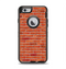 The Bright Red Brick Wall Apple iPhone 6 Otterbox Defender Case Skin Set