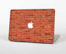 The Bright Red Brick Wall Skin for the Apple MacBook Air 13"