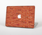 The Bright Red Brick Wall Skin for the Apple MacBook Pro 13"  (A1278)