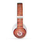The Bright Red Brick Wall Skin for the Beats by Dre Studio (2013+ Version) Headphones