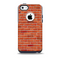 The Bright Red Brick Wall Skin for the iPhone 5c OtterBox Commuter Case