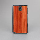 The Bright Red Stained Wood Skin-Sert Case for the Samsung Galaxy Note 3