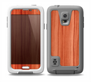 The Bright Red Stained Wood Skin for the Samsung Galaxy S5 frē LifeProof Case