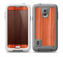 The Bright Red Stained Wood Skin Samsung Galaxy S5 frē LifeProof Case
