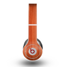 The Bright Red Stained Wood Skin for the Beats by Dre Original Solo-Solo HD Headphones