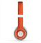 The Bright Red Stained Wood Skin for the Beats by Dre Solo 2 Headphones
