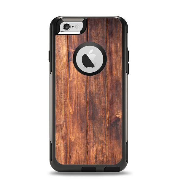 The Bright Stained Wooden Planks Apple iPhone 6 Otterbox Commuter Case Skin Set