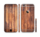 The Bright Stained Wooden Planks Sectioned Skin Series for the Apple iPhone 6s Plus