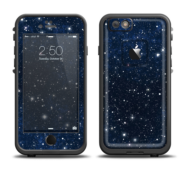 The Bright Starry Sky Apple iPhone 6 LifeProof Fre Case Skin Set