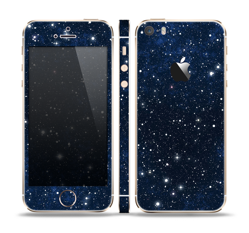 The Bright Starry Sky Skin Set for the Apple iPhone 5s